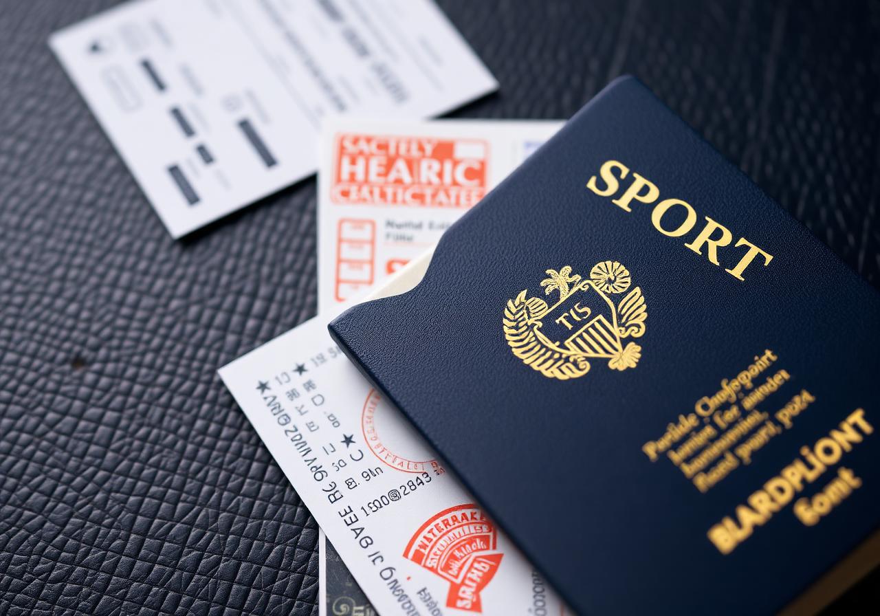 Passport and travel documents